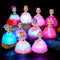 Colorful flashing lights handmade doll creativity