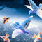 Simulation Flapping Bird Usb Charging Children's Toy