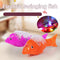 Children's Electric Fish Toy Flash Swing Projection Luminous Music Simulation